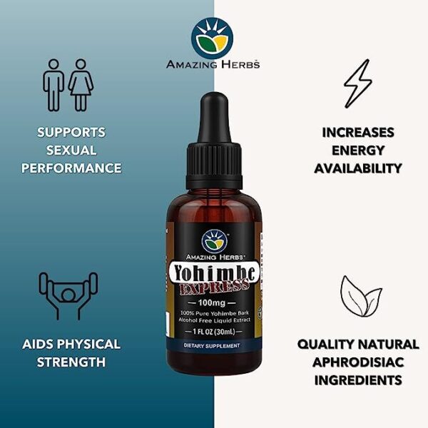 Yohimbe Express Liquid Extract - 1 oz