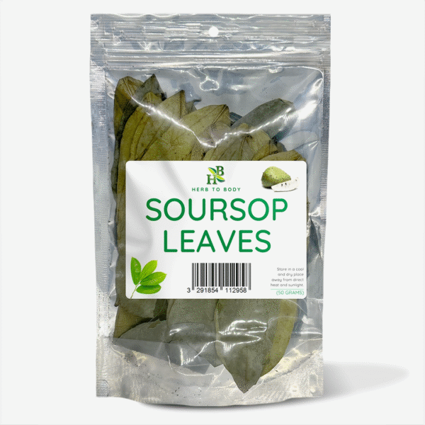 Organic Soursop Leaves 50g - Dried Leaf | Hoja De Guanabana