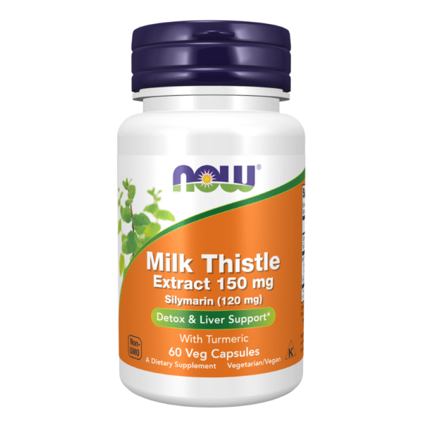 Milk Thistle Extract 150 mg Silymarin (120 mg) - 60 Veg Capsules