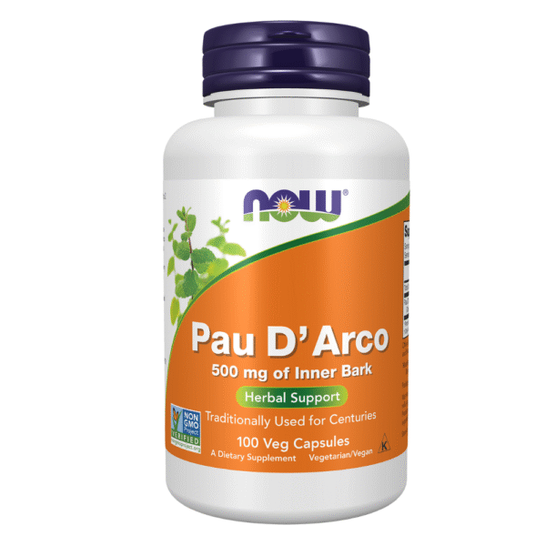 Pau D'Arco 500 mg - 100 Veg Capsules