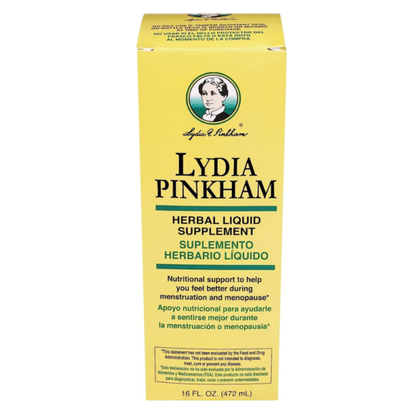 Lydia Pinkham Liquid Herbal Supplement